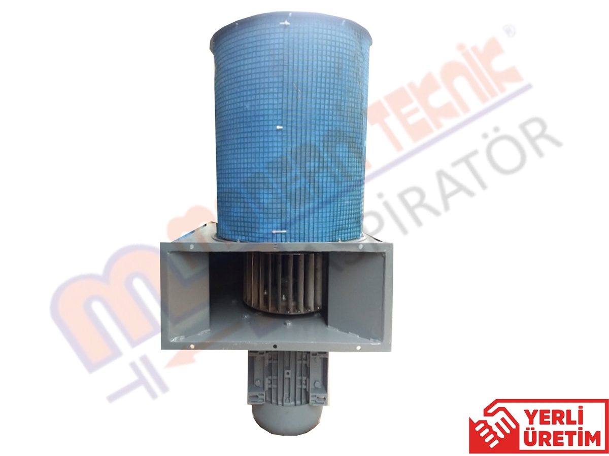 100 KW DC Motor İçin 7,5 KW Filitreli Soğutma Fanı