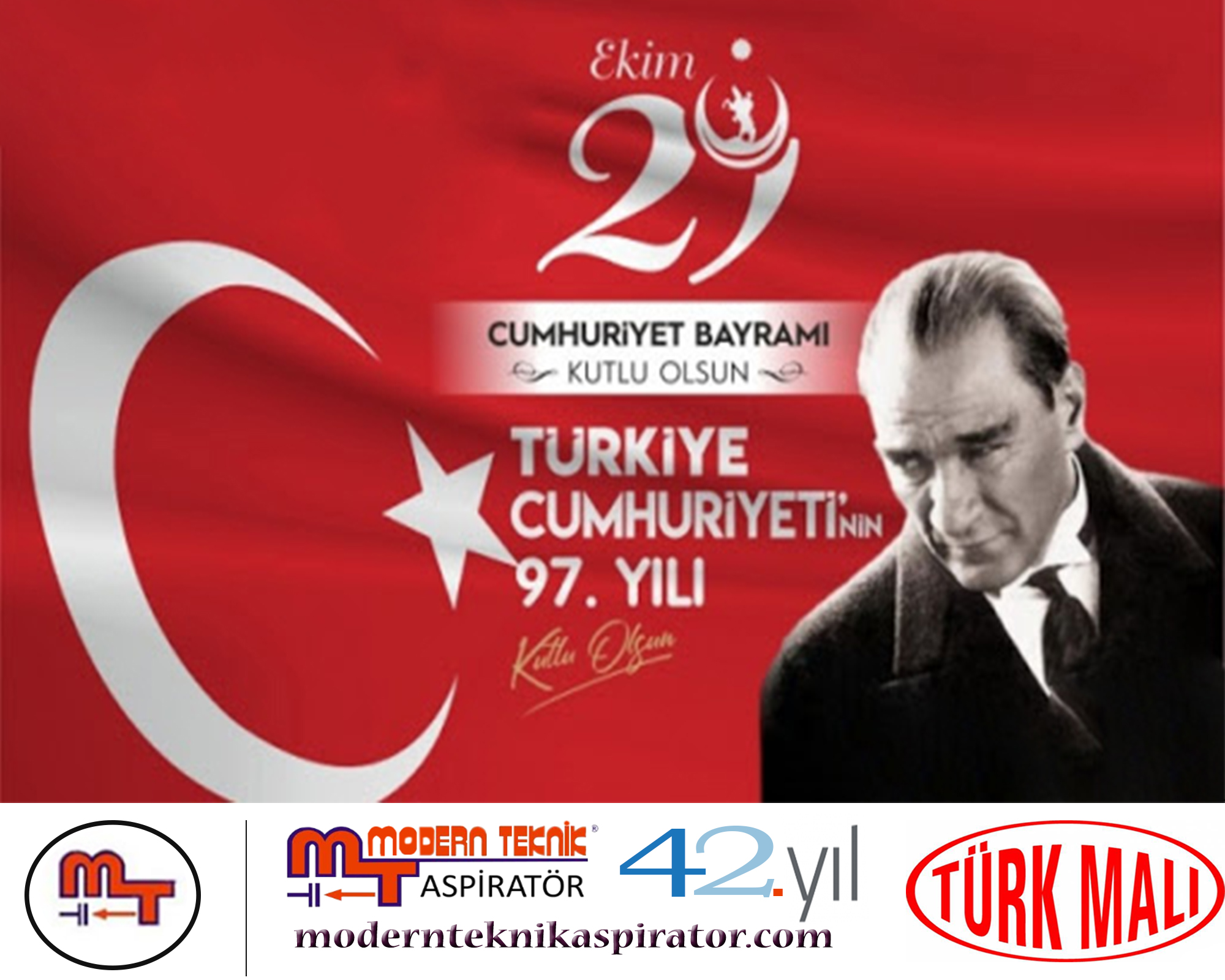 29 Ekim Cumhuriyetimizin Kuruluşunun 97.Yılı Kutlu Olsun ... 