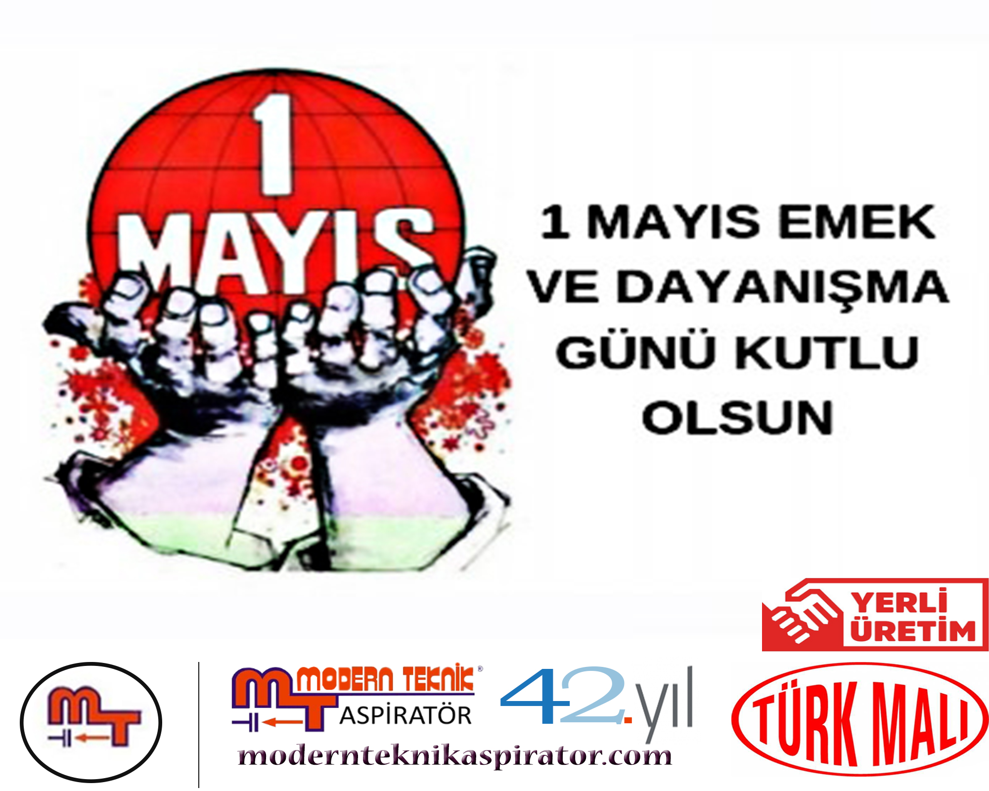 1 Mayıs Emek ve Dayanışma Günü Kutlu Olsun.